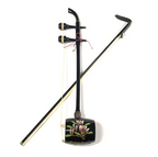 Korean Traditional String Instrument Haegeum with Case, 1 Set
