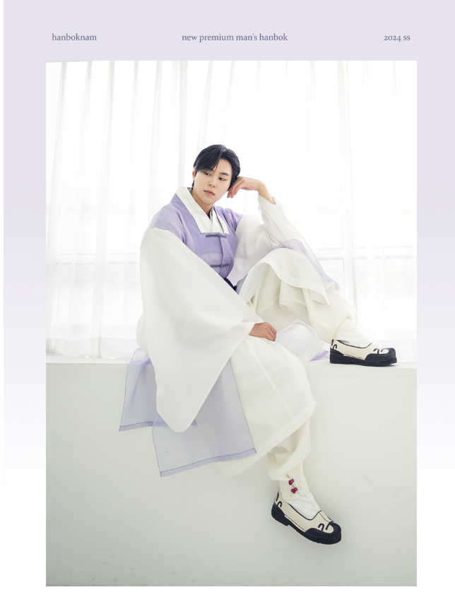 Luxury Korean Hanbok for Men – Authentic Handcrafted Gradient Design