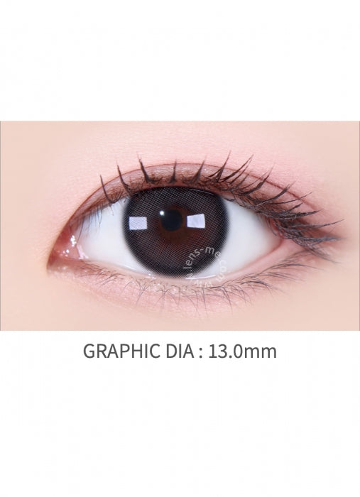 LensMe Use 1-Day Gray Contact Lenses (10 Pack, 13.0mm Graphic DIA, Daily Disposable)