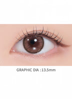 LensMe Holoris Plus Blush Pink Monthly Contacts (2 pcs, 13.5 mm Graphic DIA, 1-Month Silicone Hydrogel)