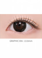 YOUS ONE DAY Vintage Black (13.8mm Graphic DIA, Daily Silicone Hydrogel Lenses)