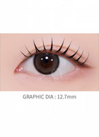 LensMe AIDU Mini Gray 1-Day Contacts (30 pcs, 12.7 mm Graphic DIA, Daily Silicone Hydrogel)
