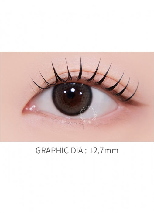 LensMe AIDU Mini Gray 1-Day Contacts (30 pcs, 12.7 mm Graphic DIA, Daily Silicone Hydrogel)