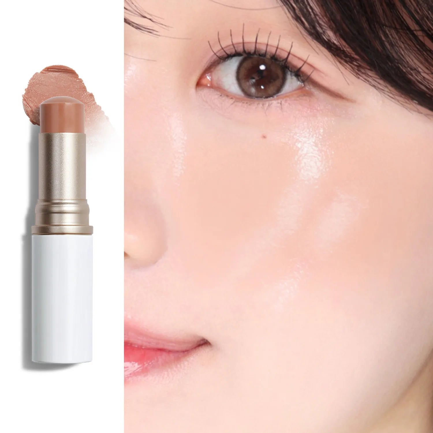 [7 SHADES/SINGLE] Hince: True Dimension Radiance Balm (Multi-Use Glow Stick for Cheeks, Eyes & Lips)