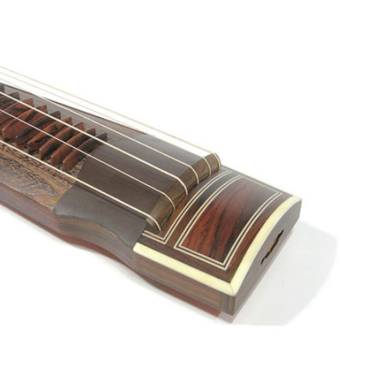 Korean Traditional String Instrument Geomungo with Case, 6-String