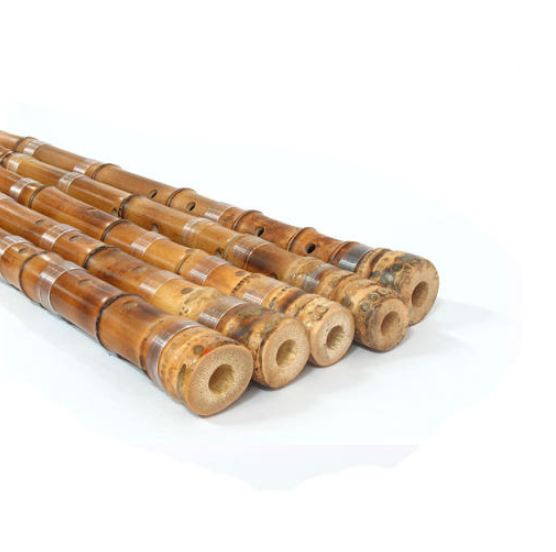 Korean Traditional Wind Instrument Danso with Case, 1 Set