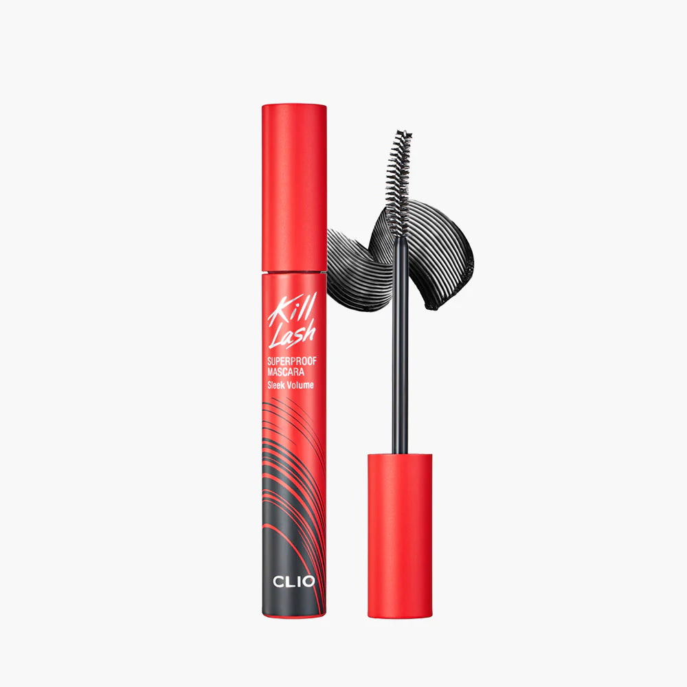 [7 SHADES/SINGLE] CLIO Kill Lash Mascara 7 g (Curl-Defining & Smudge-Proof Superproof Formula)