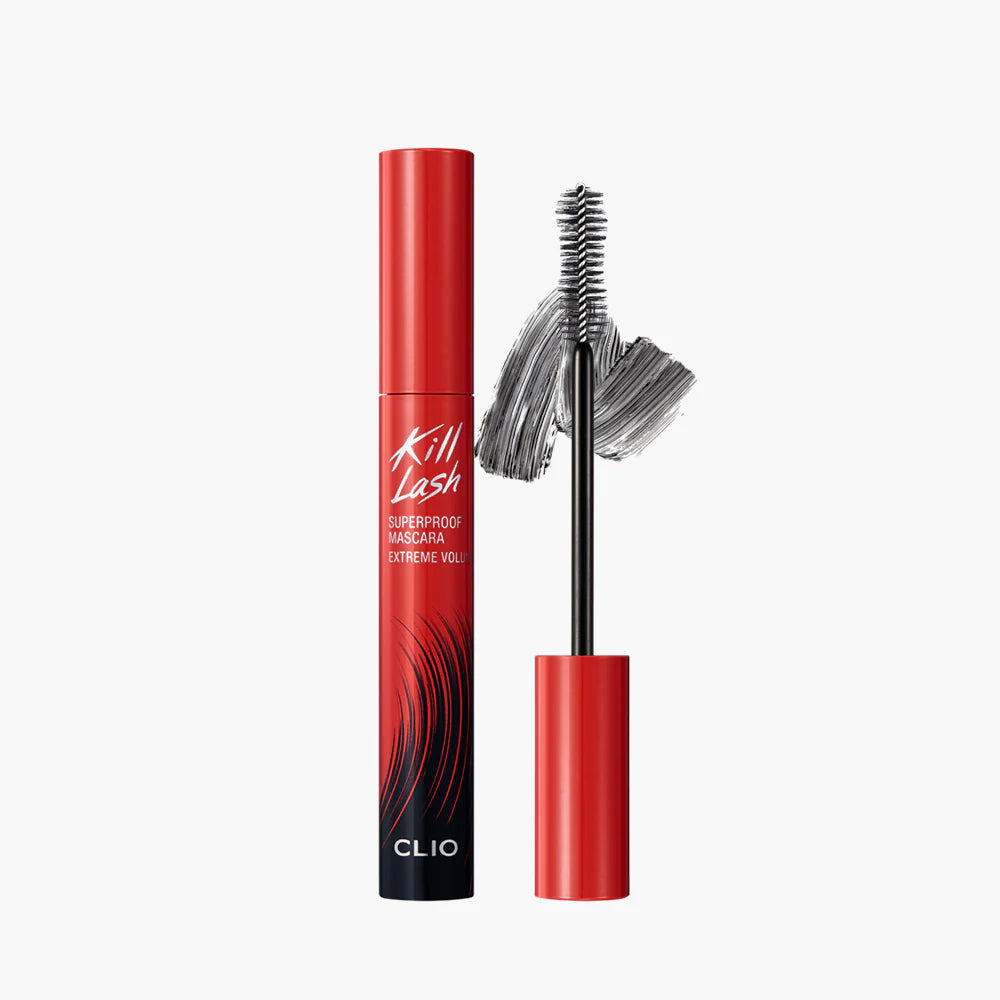 [7 SHADES/SINGLE] CLIO Kill Lash Mascara 7 g (Curl-Defining & Smudge-Proof Superproof Formula)