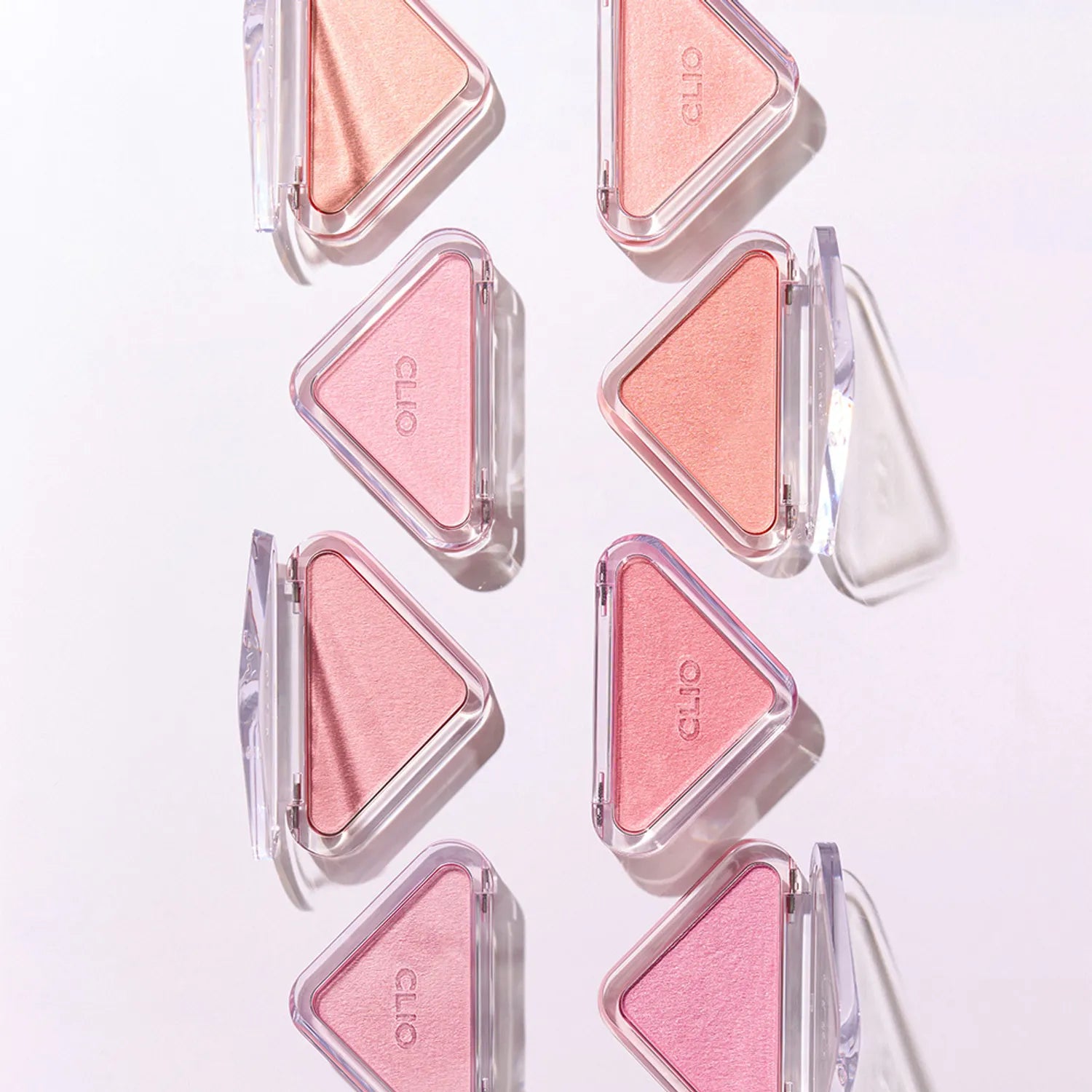 [8 SHADES/SINGLE] CLIO Essential Blush Tap 3 g (Matte & Sheer Finishes, 8 Glow-Boosting Shades)