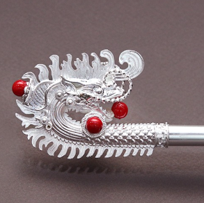 [Drama Featured: Under the Queen’s Umbrella, Handcrafted by Artisan] Dragon Binyeo (Traditional Hairpin), 1 Piece