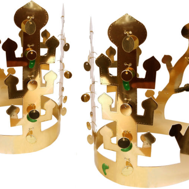 [Three Kingdoms Era] Silla Gold Crown Ornament DIY Kit, 1 Set