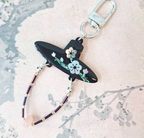 [Traditional Hat] Kkotseonbi Plum Blossom Gat Mother-of-Pearl Keyring DIY Kit, 1 Set