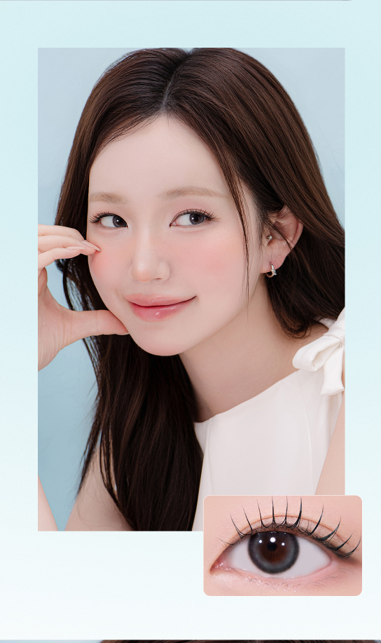 LensMe Pandeia Mulbit 1-Day Contacts (10 pcs, 12.5 mm Graphic DIA, Daily Phosphorylcholine Lens)