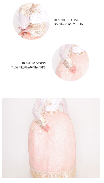 Peach Glow Hanbok Dress – Youthful Elegance with a Modern Charm