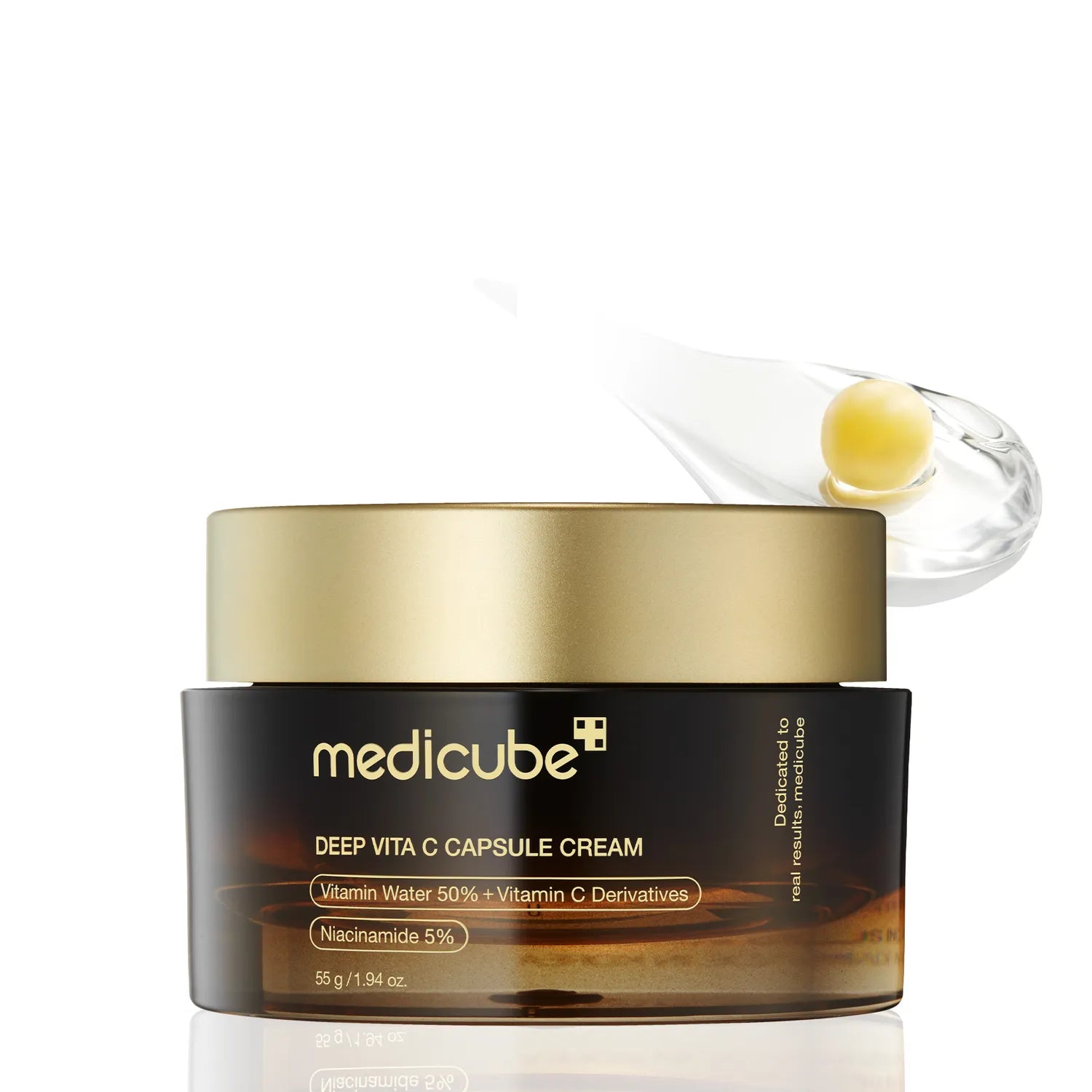 [Medicube] Deep Vita C Capsule Cream 55 g (Brightening Dual-Texture Vitamin C Moisturizer)