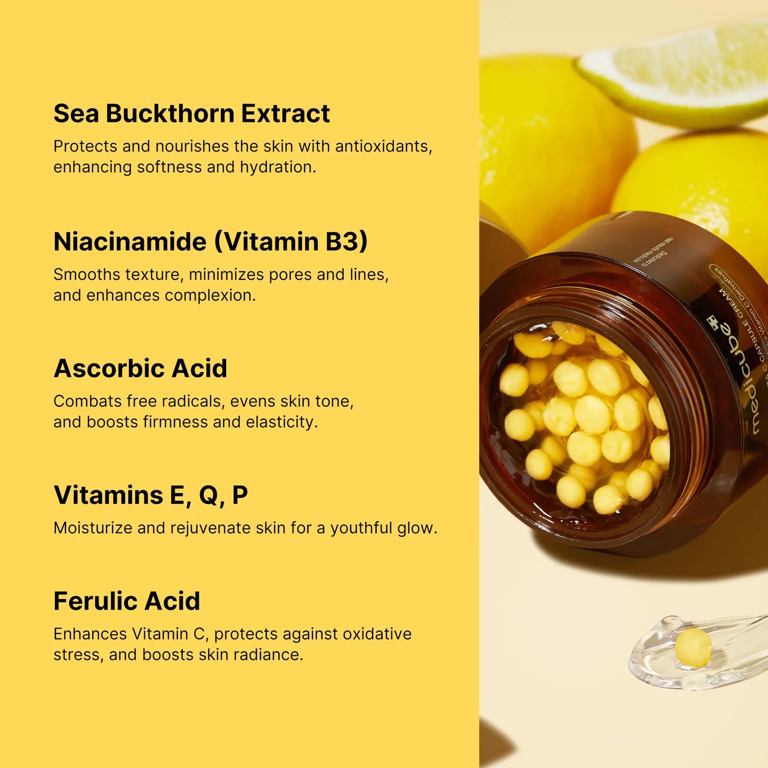 [Medicube] Deep Vita C Capsule Cream 55 g (Brightening Dual-Texture Vitamin C Moisturizer)