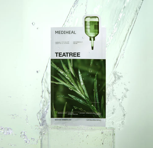 [Mediheal] Essential Mask Set (Collagen + Tea Tree + Hyaluronate, 30 Sheets) / Hydration & Balance Trio