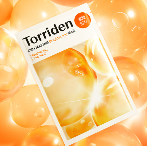 [Torriden] Cellmazing Vita C Brightening Mask 10ea (5D Vitamin C Complex)