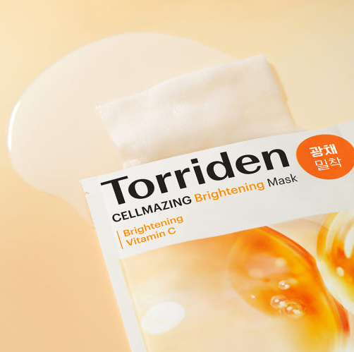 [Torriden] Cellmazing Vita C Brightening Mask 10ea (5D Vitamin C Complex)