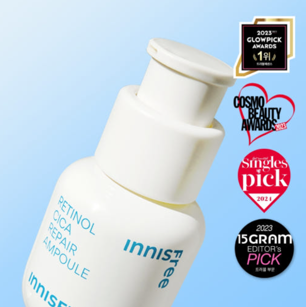 [INNISFREE] أمبولة ريتينول سيكا ريتنول سيكا ريبير 30 مل (لطيف لتجديد البشرة ودعم الحاجز الواقي)