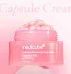 [Medicube] PDRN Pink Collagen Capsule Cream 55 g (Firming & Glass Glow Hydration)