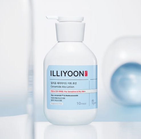 [ILLIYOON] Ceramide Ato Lotion 300 ml (Barrier Strength & Lightweight Moisture)