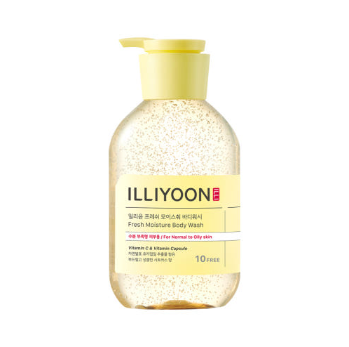 [ILLIYOON] Fresh Moisture Body Wash 500 ml (Hydrating Citrus Foam Cleanser)