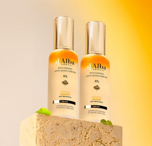 [d’Alba] Vita Toning Mist Serum 8% (70 ml × 2)