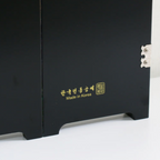 [artisan handmade] Geumgangsan & Thousand Cranes Mother-of-Pearl 3-Panel Folding Screen