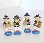 Samulnori Instrument Doll Set (4-Piece)