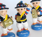 Samulnori Instrument Doll Set (4-Piece)