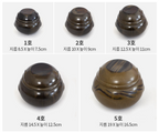 Onggi Traditional Jabaegi Jar Set