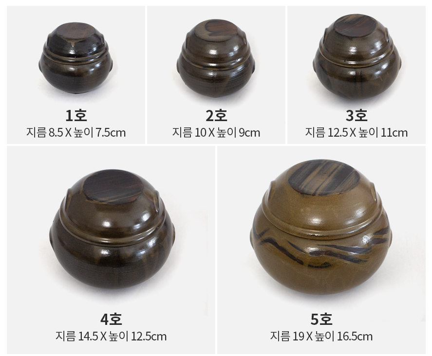 Onggi Traditional Jabaegi Jar Set
