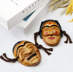 Mini Hahoetal Mask Set (Yangban & Bune)