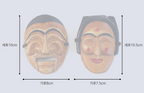 Mini Hahoetal Mask Set (Yangban & Bune)