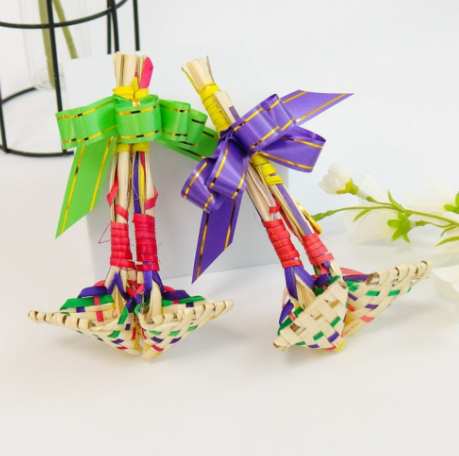 Mini Color Bokjori (Traditional Korean Lucky Bamboo Basket)