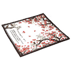 Traditional Korean Handkerchief – Plum Blossom Design