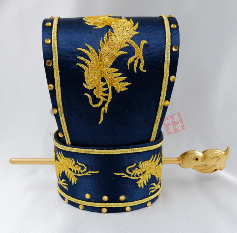 Gold Sangtu Crown Set (Choose 1 from 2 Colors)