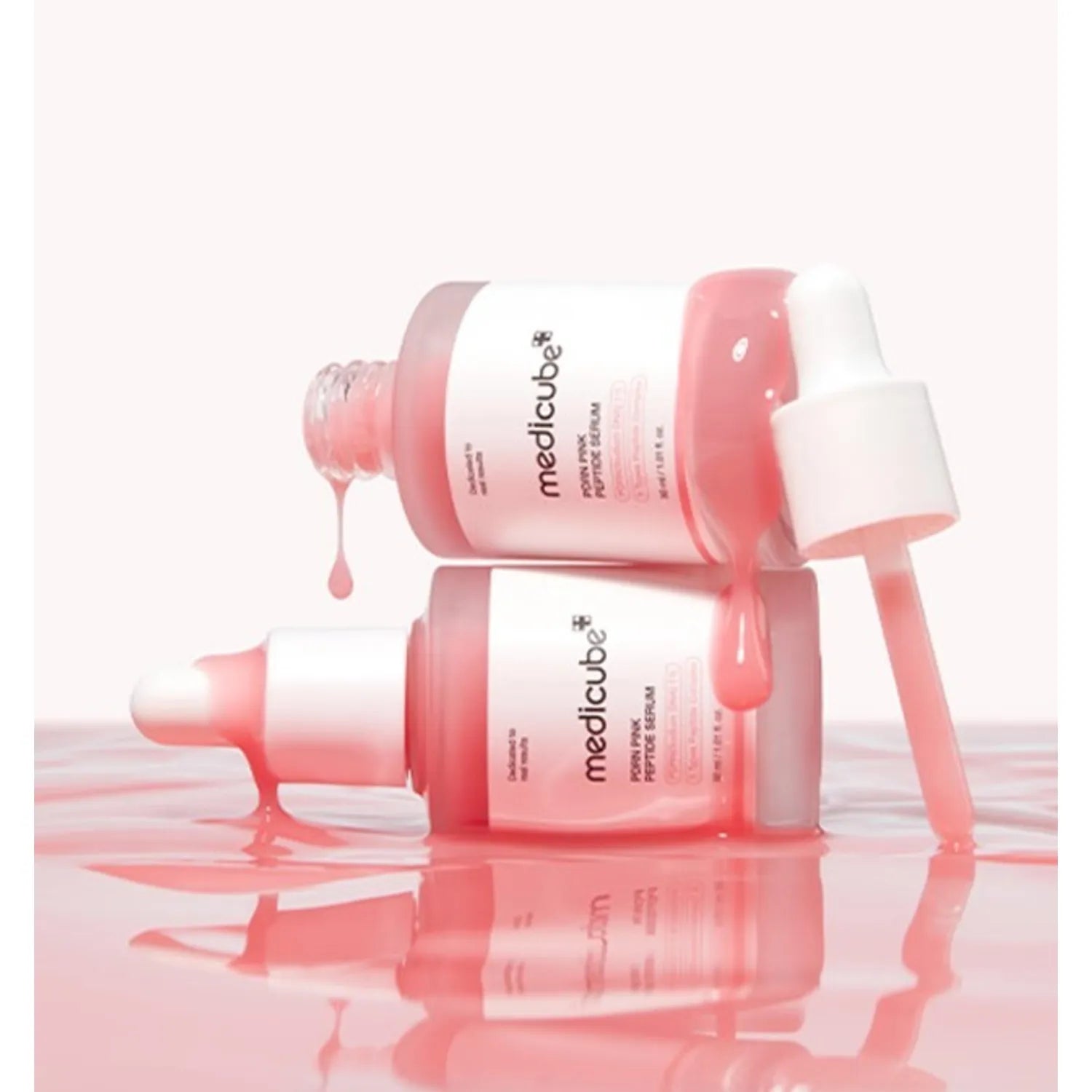 [Medicube] PDRN Pink Peptide Ampoule 30 ml (Anti-Aging Pink Glow Peptide Ampoule)