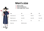 Seonbi Men’s Hanbok – Traditional Scholar Style in Purple & Pink