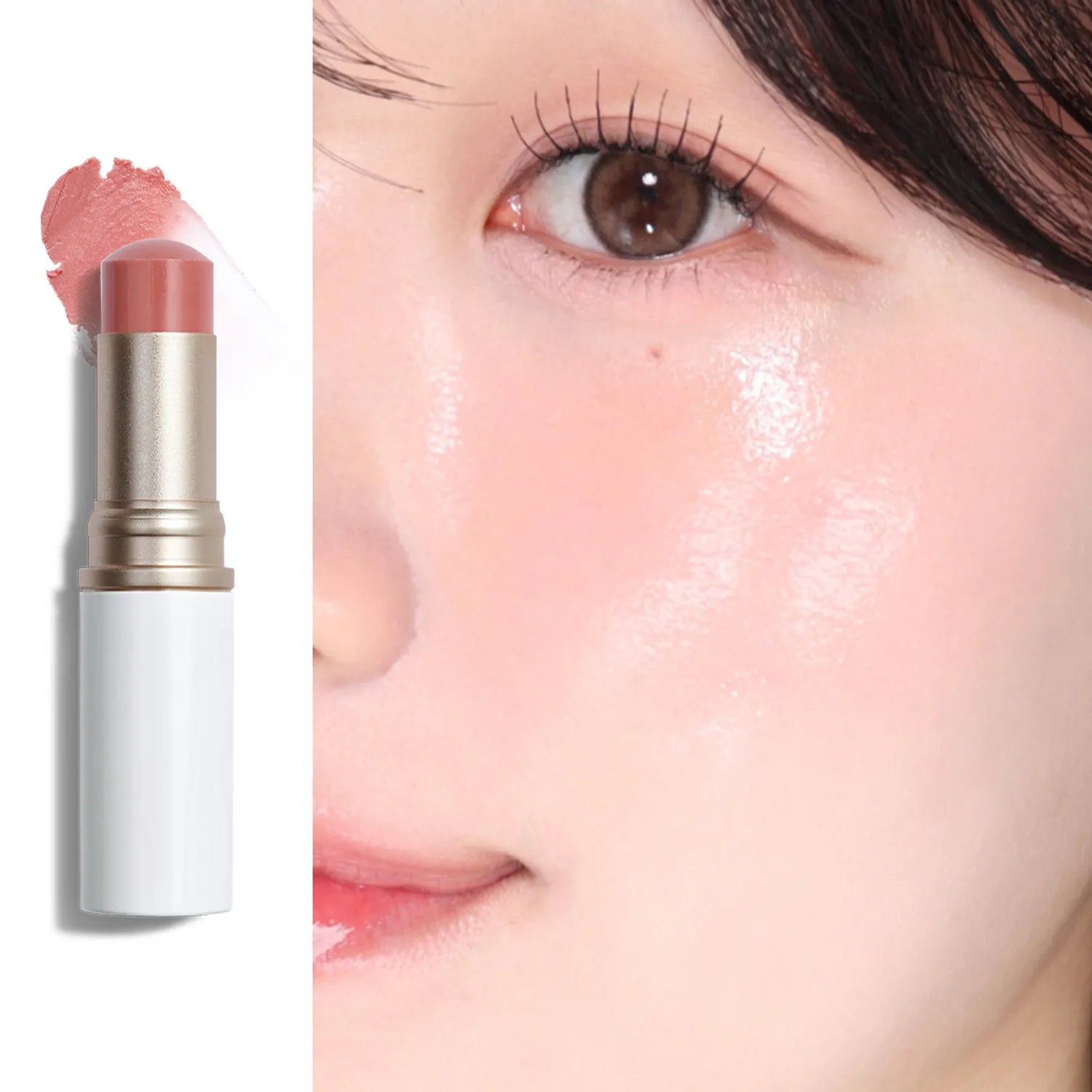 [7 SHADES/SINGLE] Hince: True Dimension Radiance Balm (Multi-Use Glow Stick for Cheeks, Eyes & Lips)