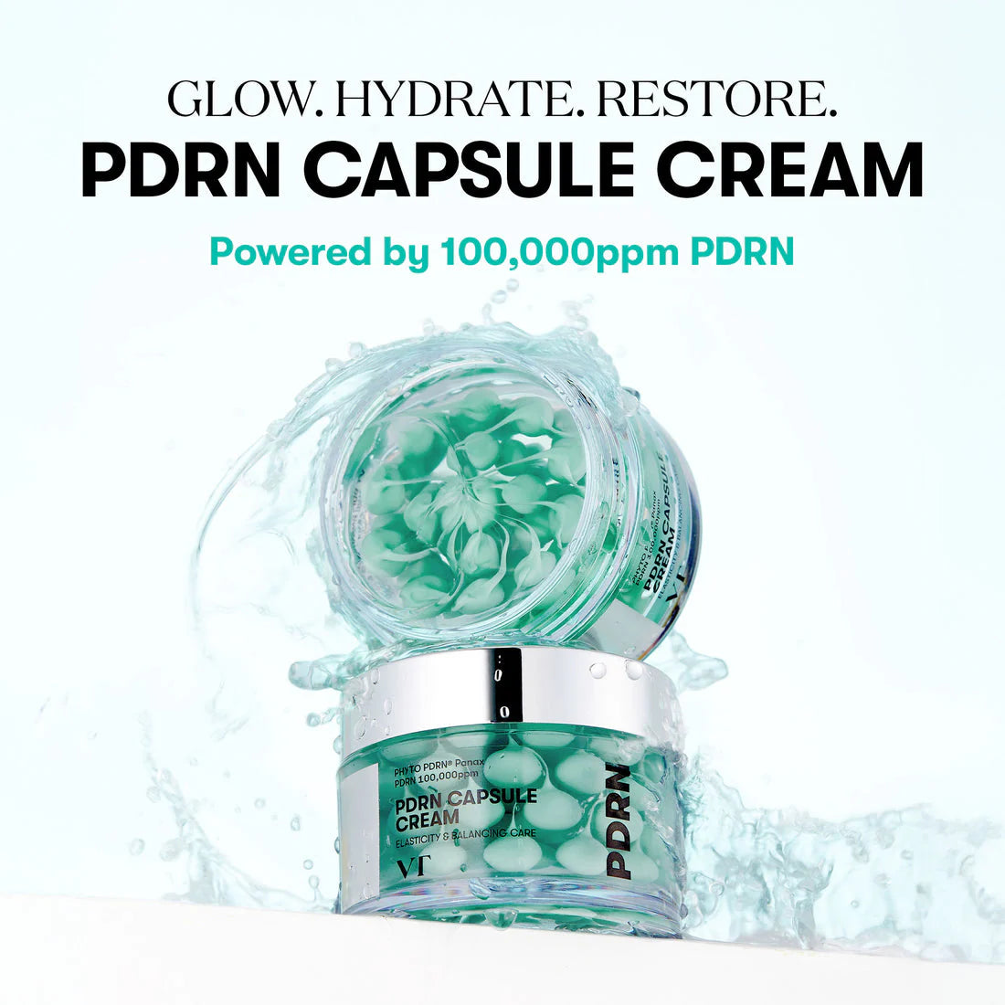 [VT Cosmetics] PDRN Capsule Cream 100 (50 ml) — Gel-Cream with 100,000 ppm PDRN